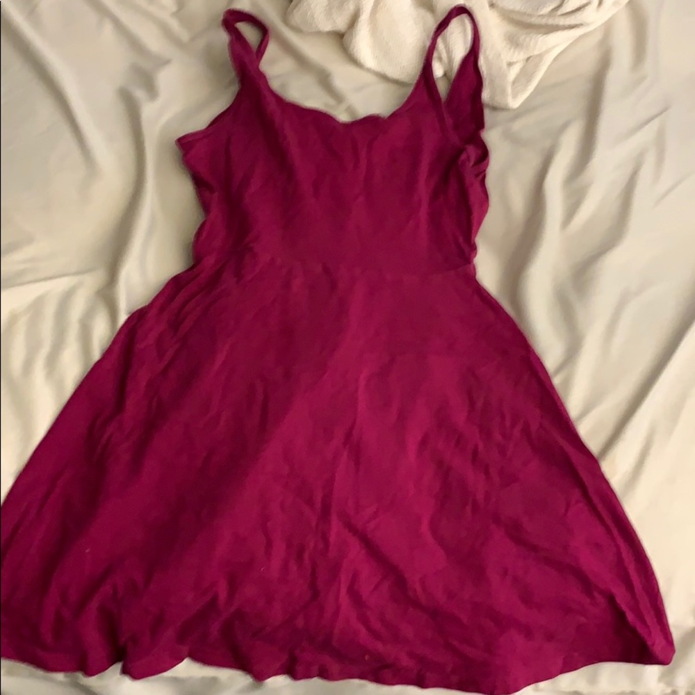 Magenta dress